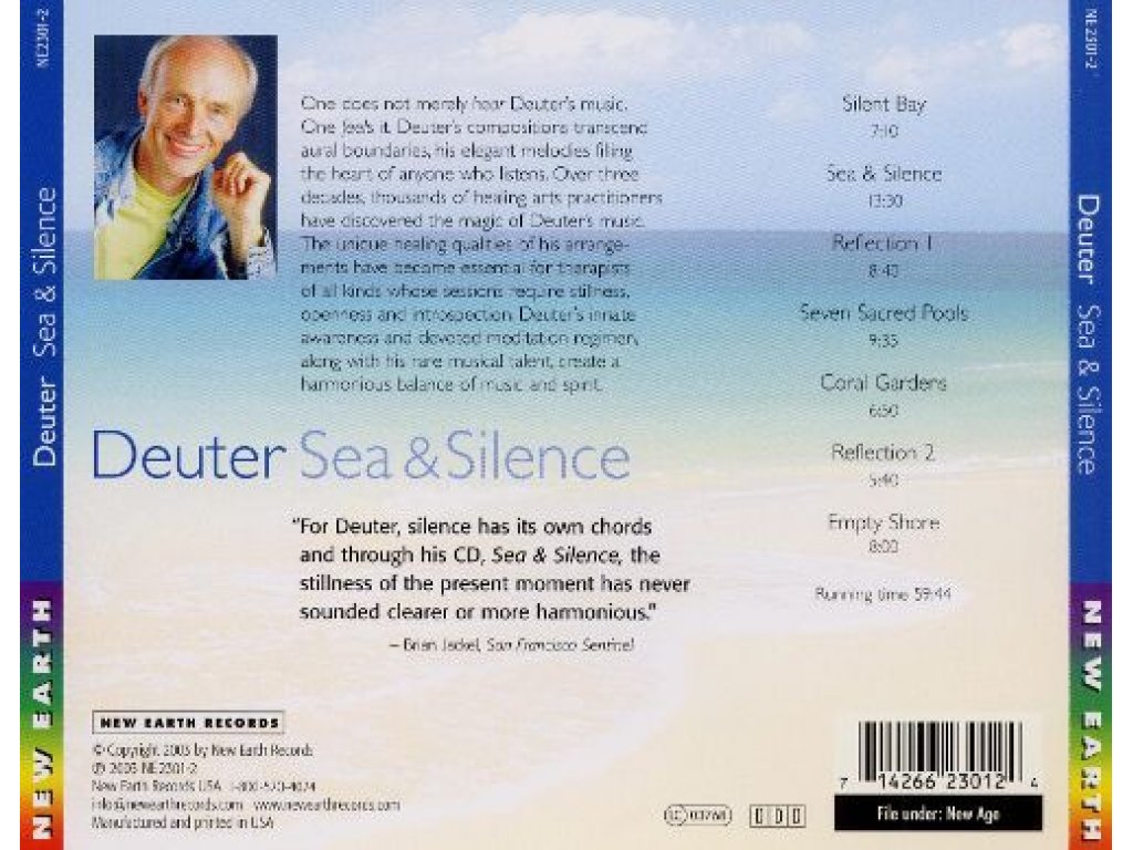 Deuter - Sea and Silence-moře a ticho-Relax - Meditace CD