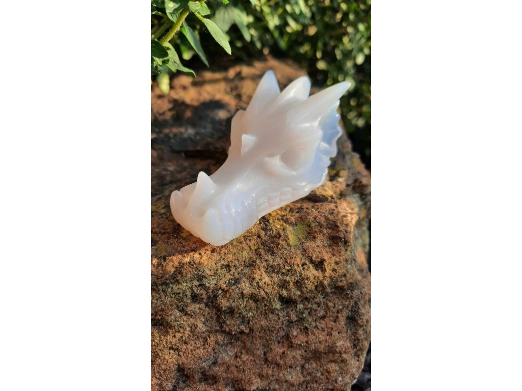 Drak Chalcedon 6cm Raritni