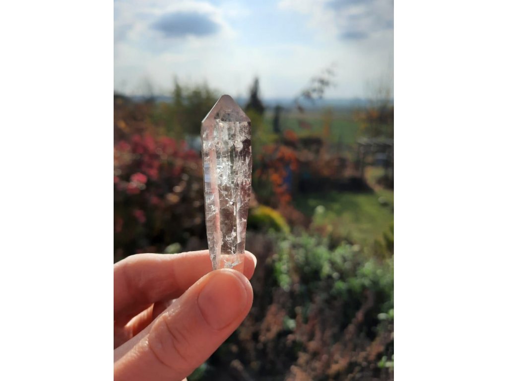 Dvojité Zakončení Křistál /Double Terminated  Crystal 7cm