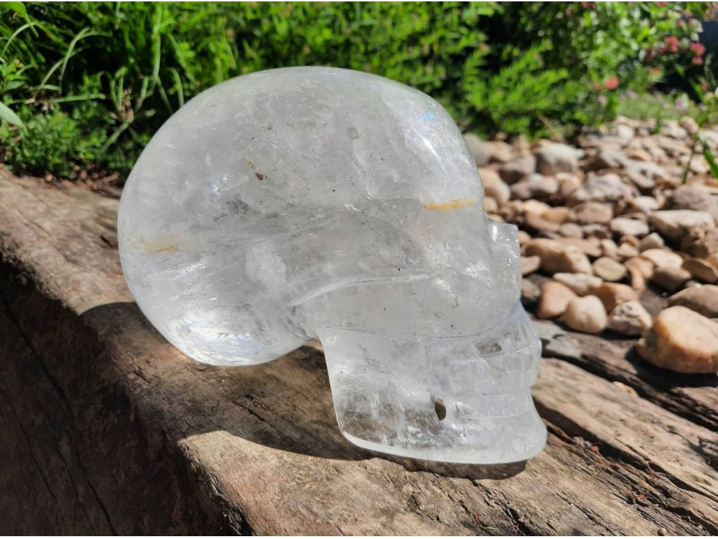 Himalayan Kristall Schädel Grosses 14cm