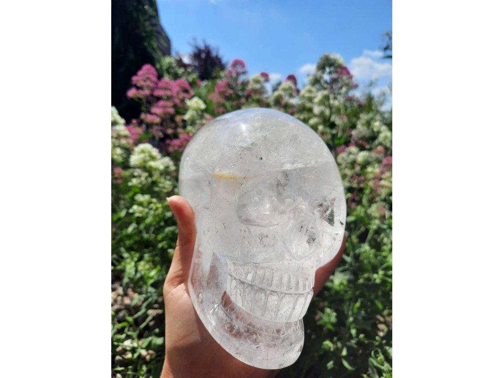 Himalayan Crystal skull big one 14cm