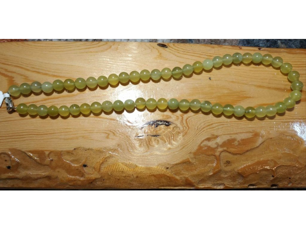 Jade Korea Necklace -8 mm-42 cm-last piece