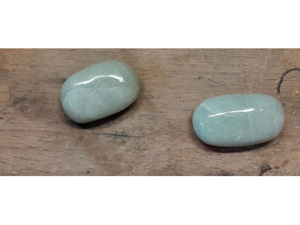 Jadeid trommel stein 2,4cm seltenheit