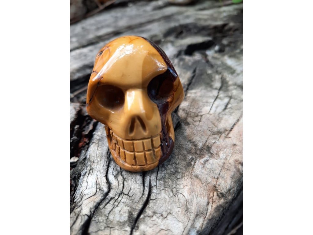 Jasper Mookaite Skull 4,5cm