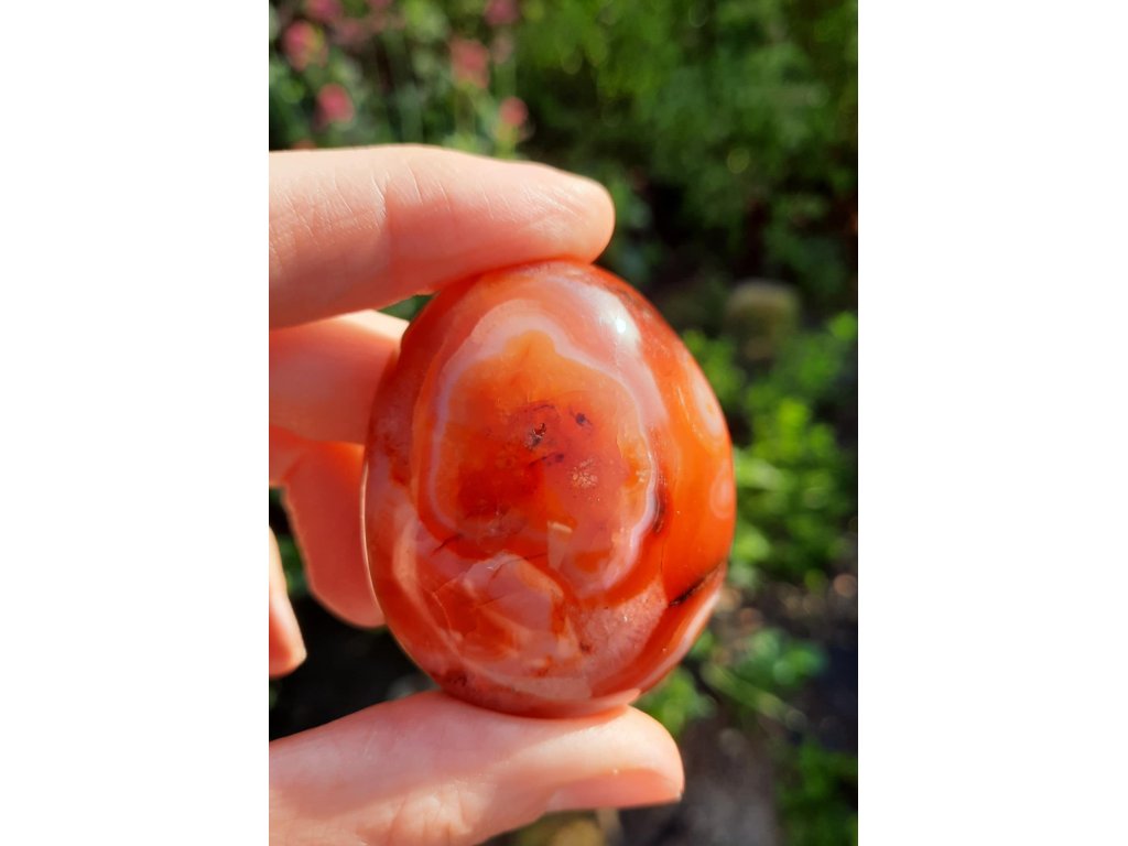 Carnelian soap stone 5cm