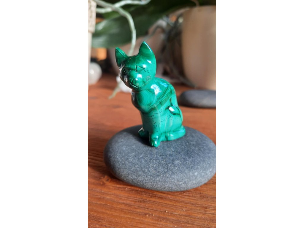 Katzen Malachite 4-5cm