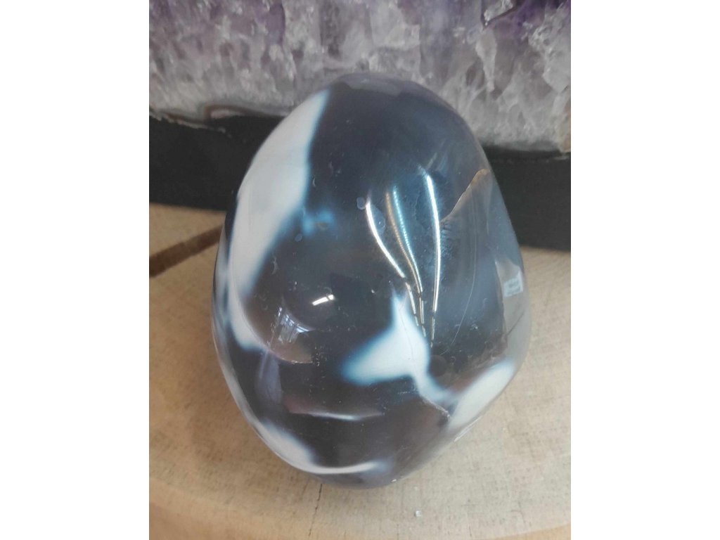 Orca Agate/Blue lace Agate/special 11cm