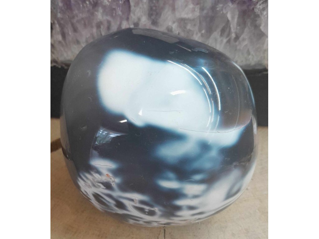 Orca Agate/Blue lace Agate/special 11cm