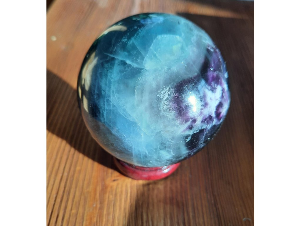 Sphere Rainbow Fluorite 6,5cm