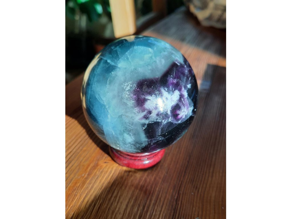 Sphere Rainbow Fluorite 6,5cm