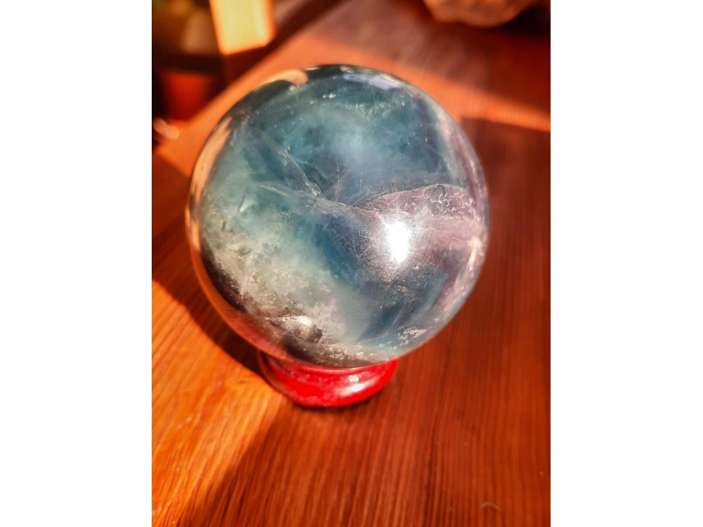 Sphere Rainbow Fluorite 6,5cm