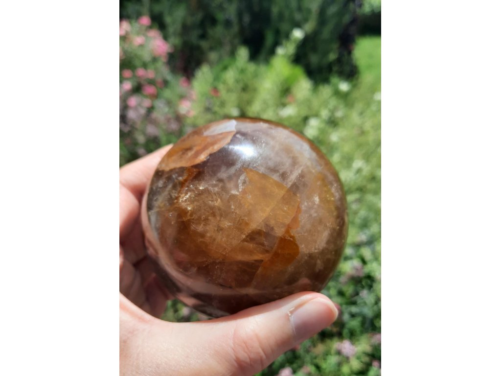 Ball *Golden Healer* Quartz 7cm
