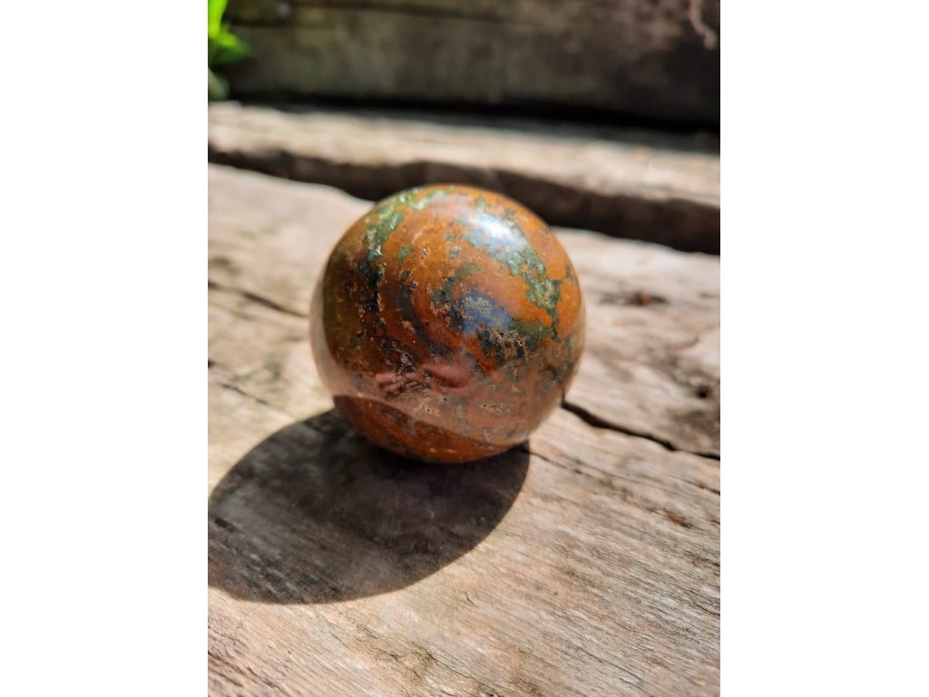 Koule,Sphere,Kugel Jaspis Ozean/Ocean 4,5cm