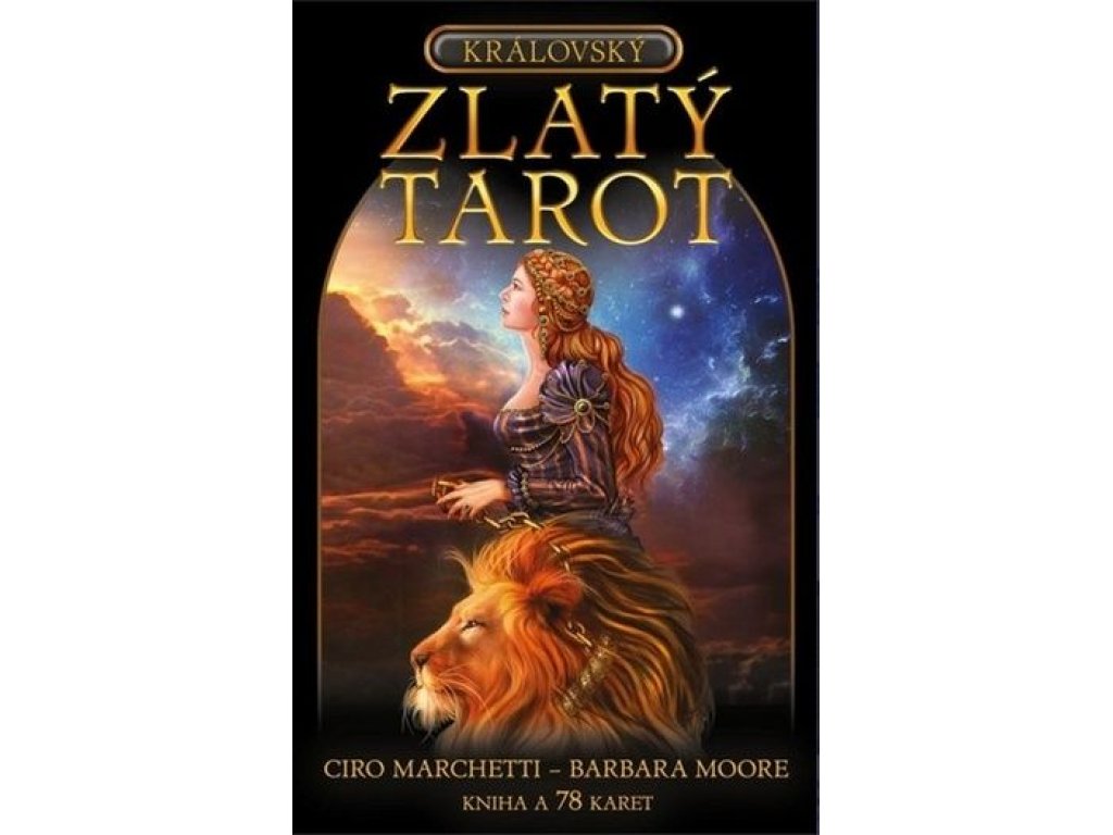 Královský Zlatý tarot 78 karet (lesklé)  Mini