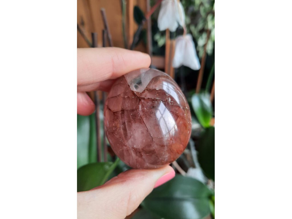 Crystal Red healer soap stone extra 5,5cm 