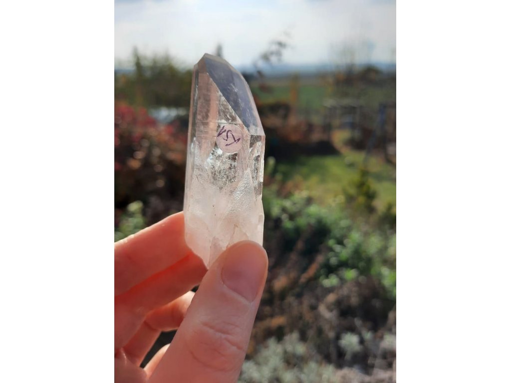 Křistál/Crystal/Bergkristall 6,5cm