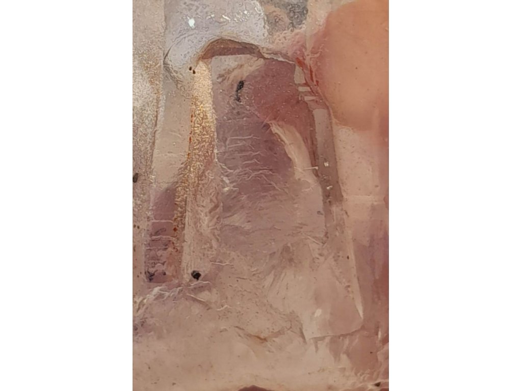 Křistál /Crystal/Bergkristall 7,5cm mit  Schlüssel