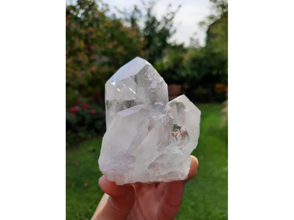 Křistál/Crystal/Bergkristall Drůza /Cluster 8cm