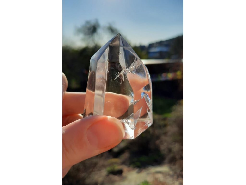 Crystal point polished 6cm