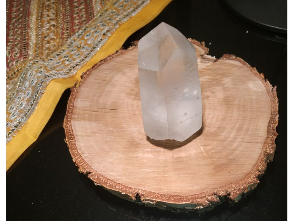 Křistál /Crystal/Bergkristall spitze 7cm