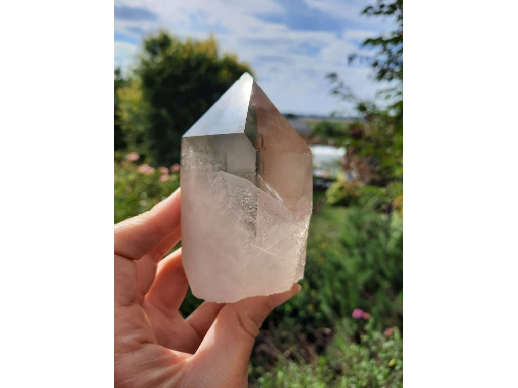 Křistál/Crystal /Bergkristall spitze extra 11cm