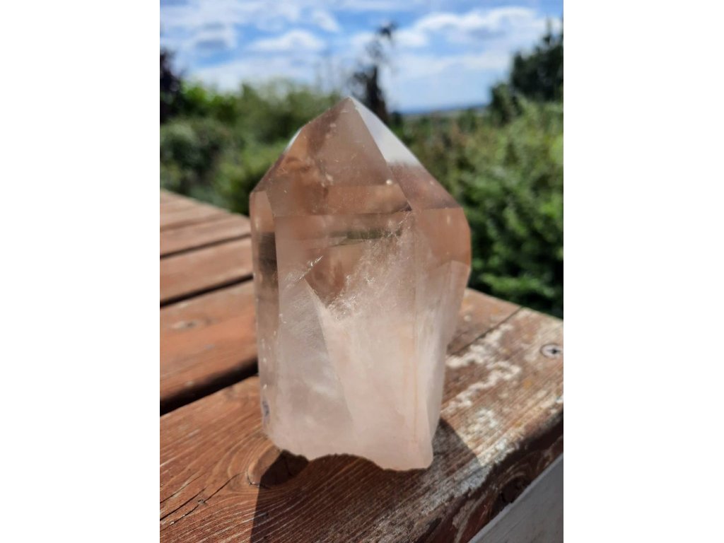 Křistál/Crystal /Bergkristall spitze extra 11cm