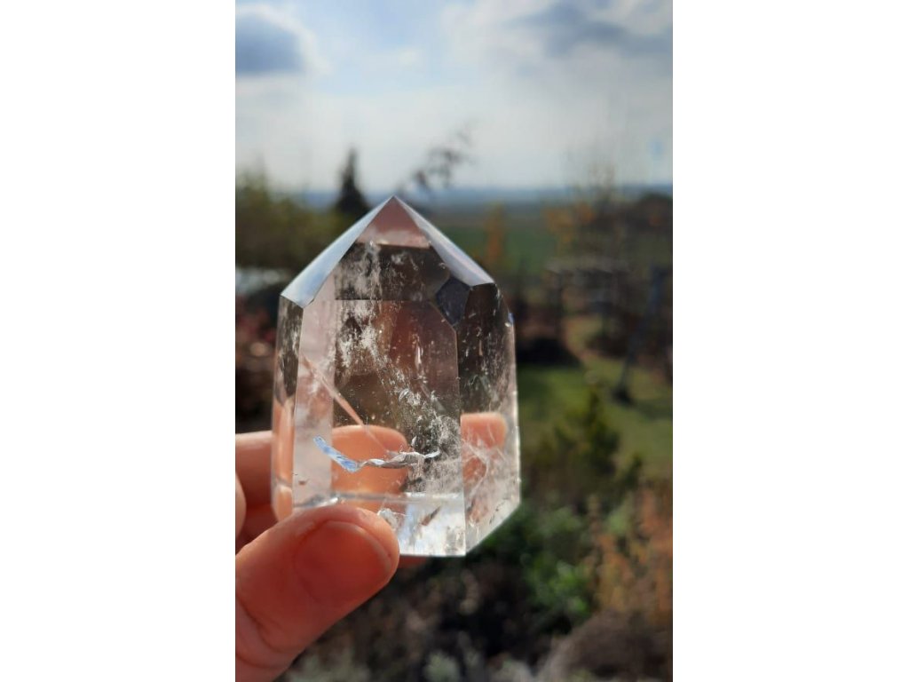 Křistál/Crystal/Bergkristall spitze/tower 6,5cm