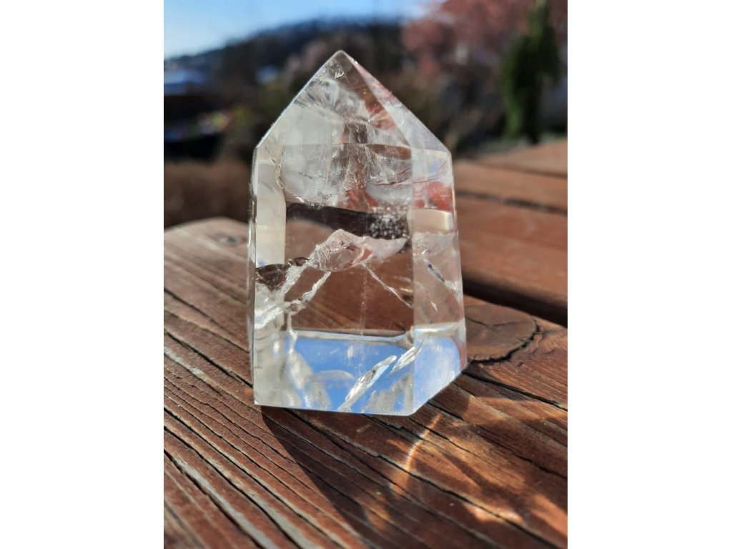 Bergkristall poliert spitze 6,5cm