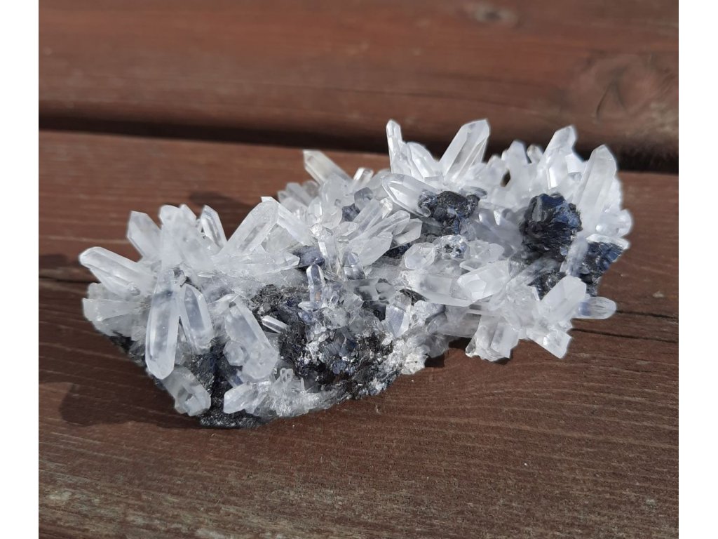 Kristal Druze Sfalerit/Galenit speziel aus Bulgarian Bergen 8,5cm
