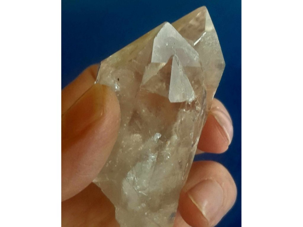 Bergkristall mit Fenster Zwilling und Regebogen Extra 7cm