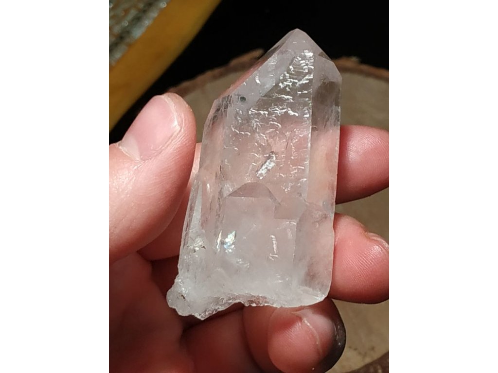 Křistál Spitze/Crystal/Bergkristall Plochy/Flat  Vzácny /Rare  ⚝ 6cm