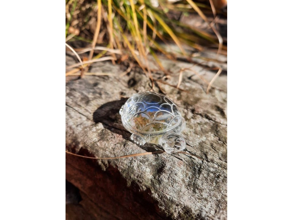 Křistál želva /Crystal turtle 4,5cm