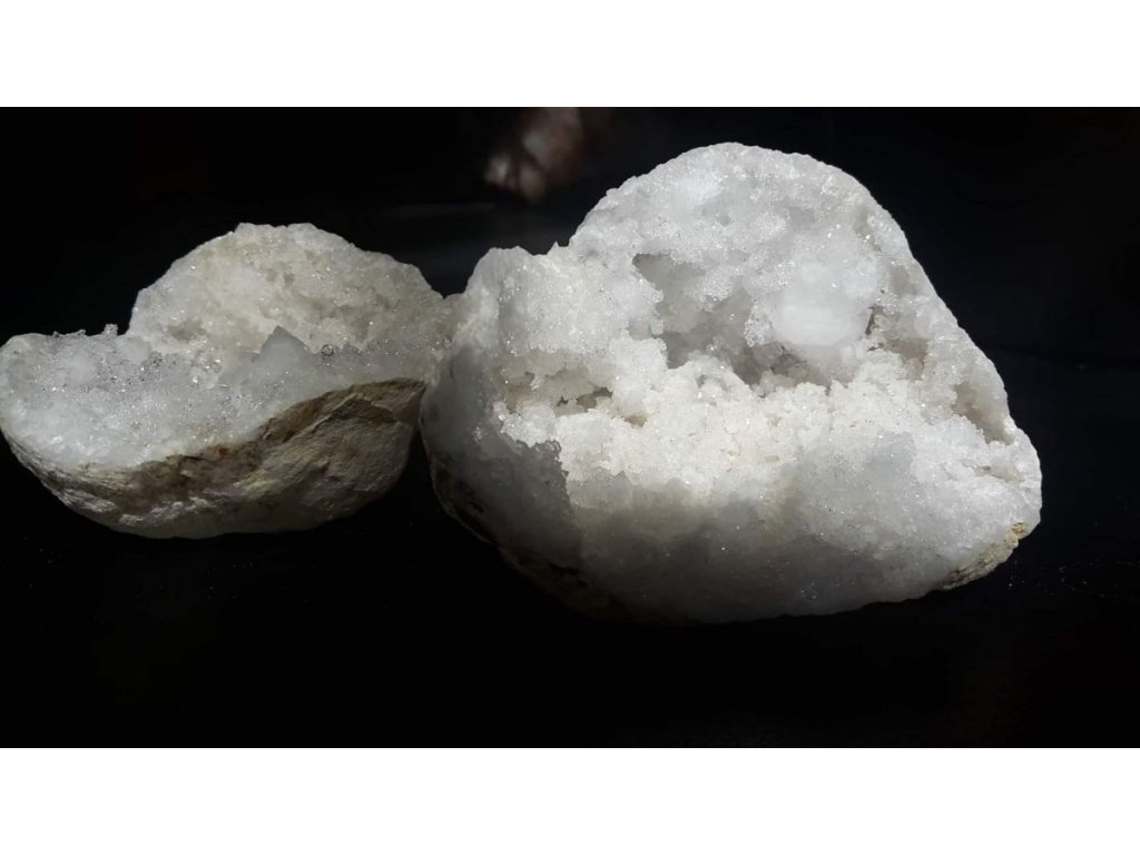 Berg Kristall geoda 6-7cm