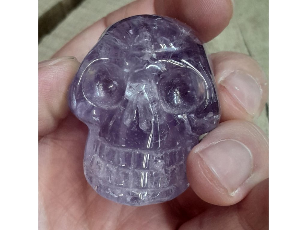 Lebka ciriho Amethyst ,4cm