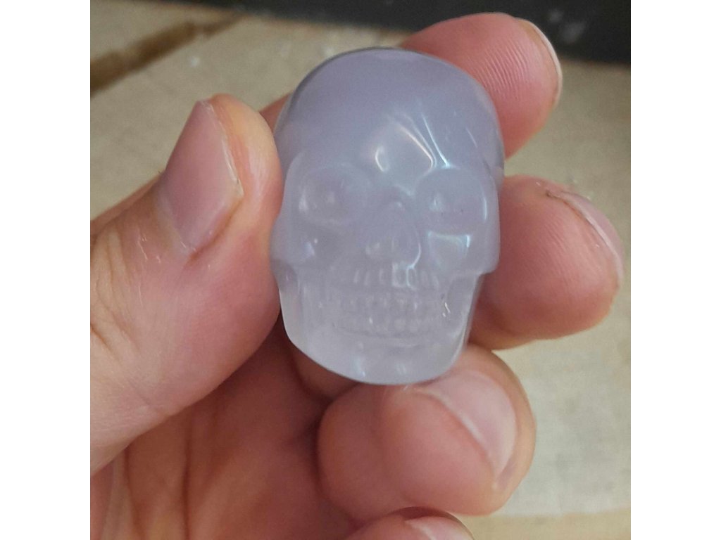 Skull Purple Fluorite 3,5cm