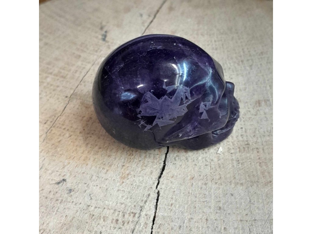 Skull Purple Fluorite 3,5cm