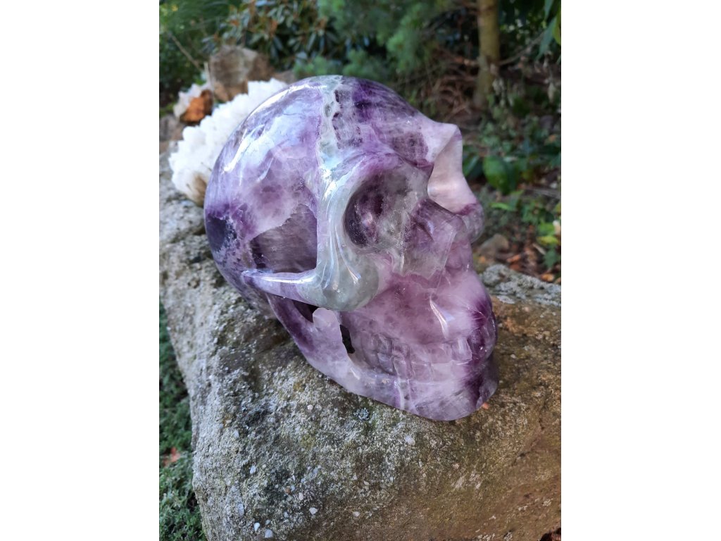 Skull Fluorite Magnus 15cm special shape