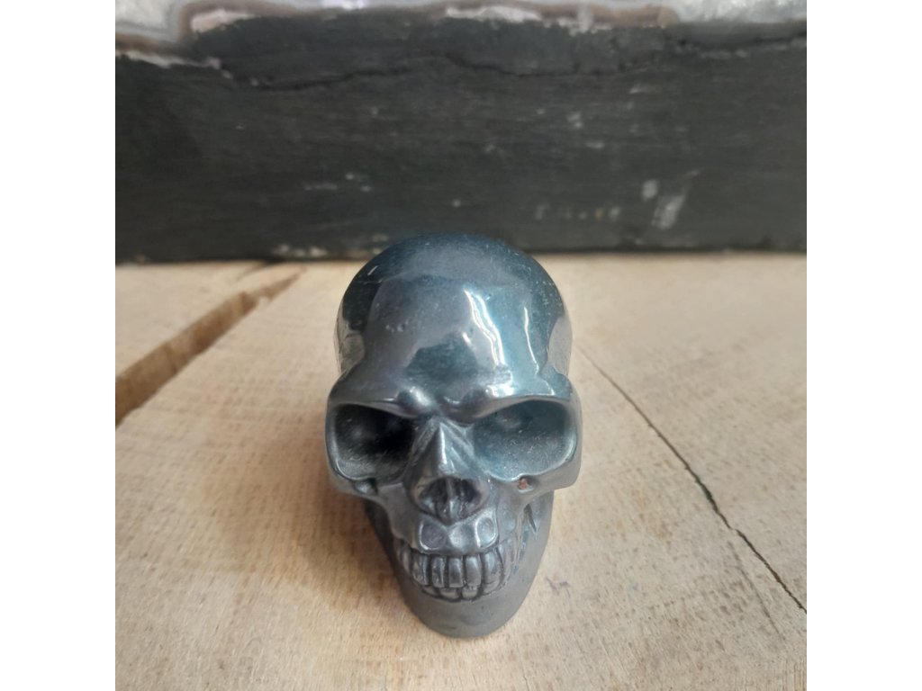 Lebka Hematite 4,5cm