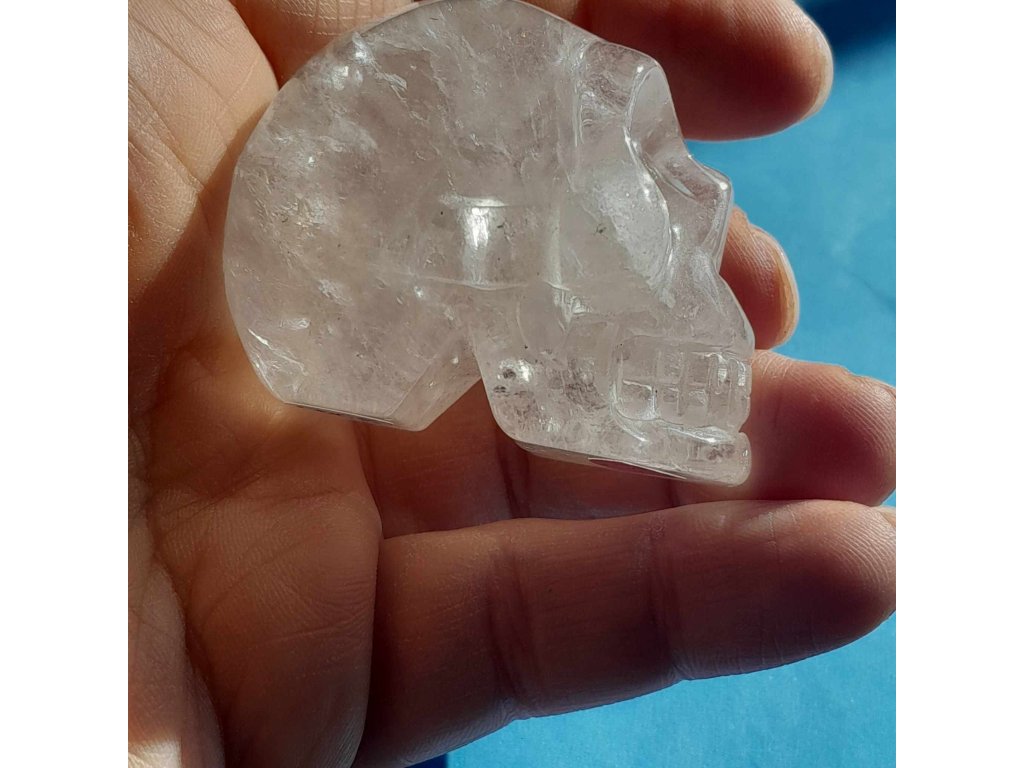 Schädel Himalaya Kristal  extra 4,5cm