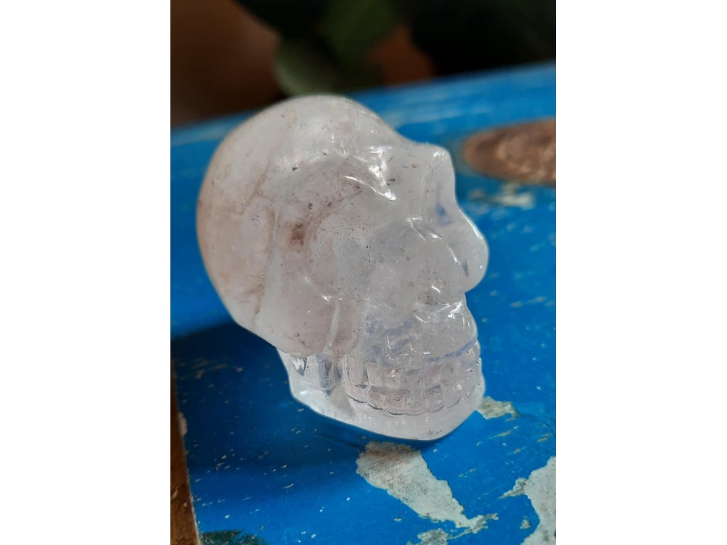 Skull Himalayan crystal  Extra 4,5cm