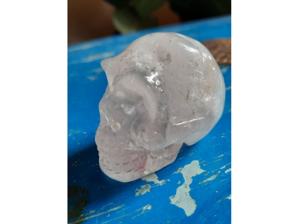 Skull Himalayan crystal  Extra 4,5cm