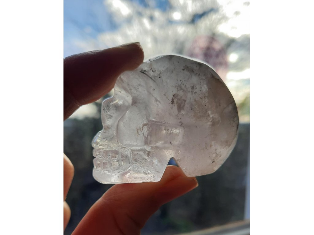 Skull Himalayan crystal  Extra 4,5cm