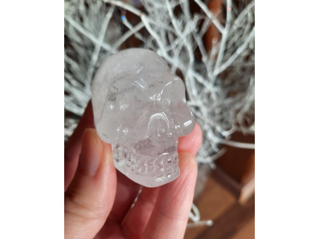 Skull Himalayan crystal  Extra 4,5cm