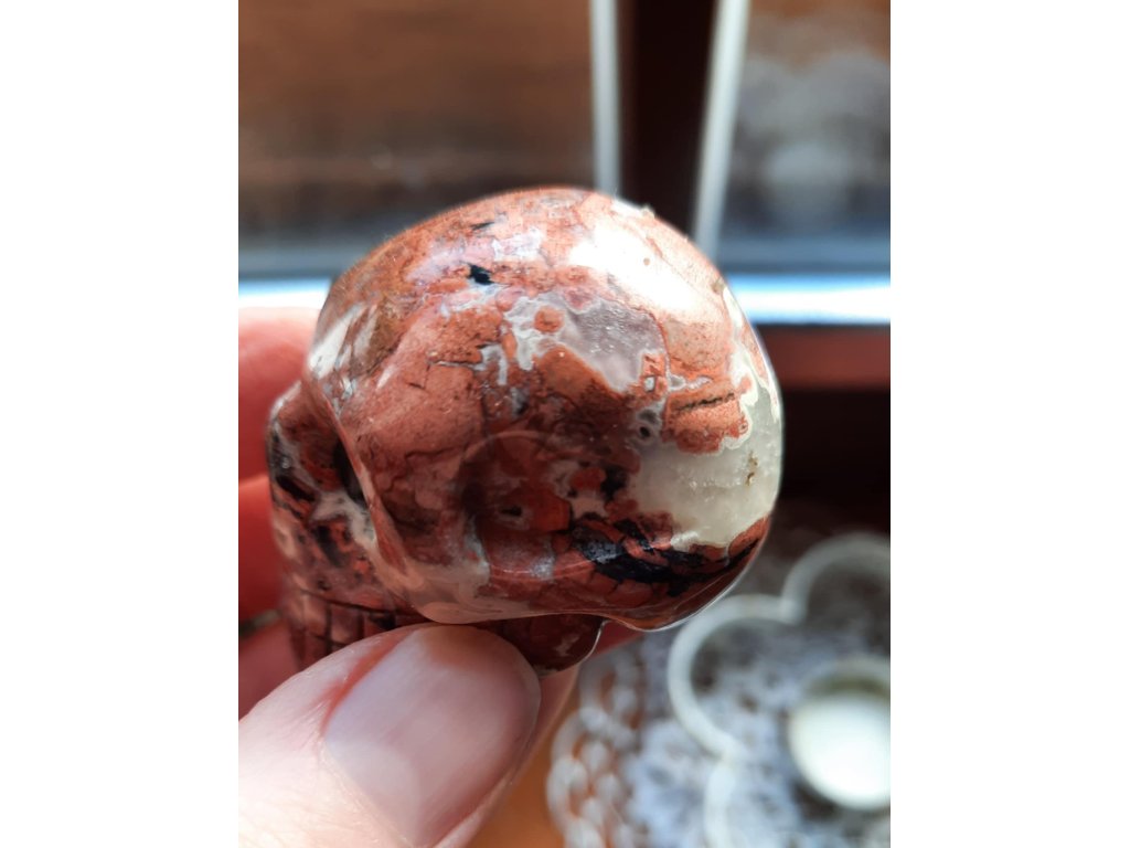 Skull Jasper and Agate 4.5cm Extra