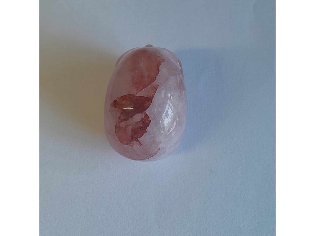 Schädel Kristal mit Eisen ink baby 3,5cm