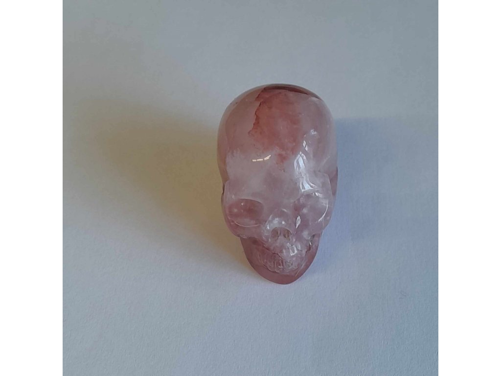 Schädel Kristal mit Eisen ink baby 3,5cm