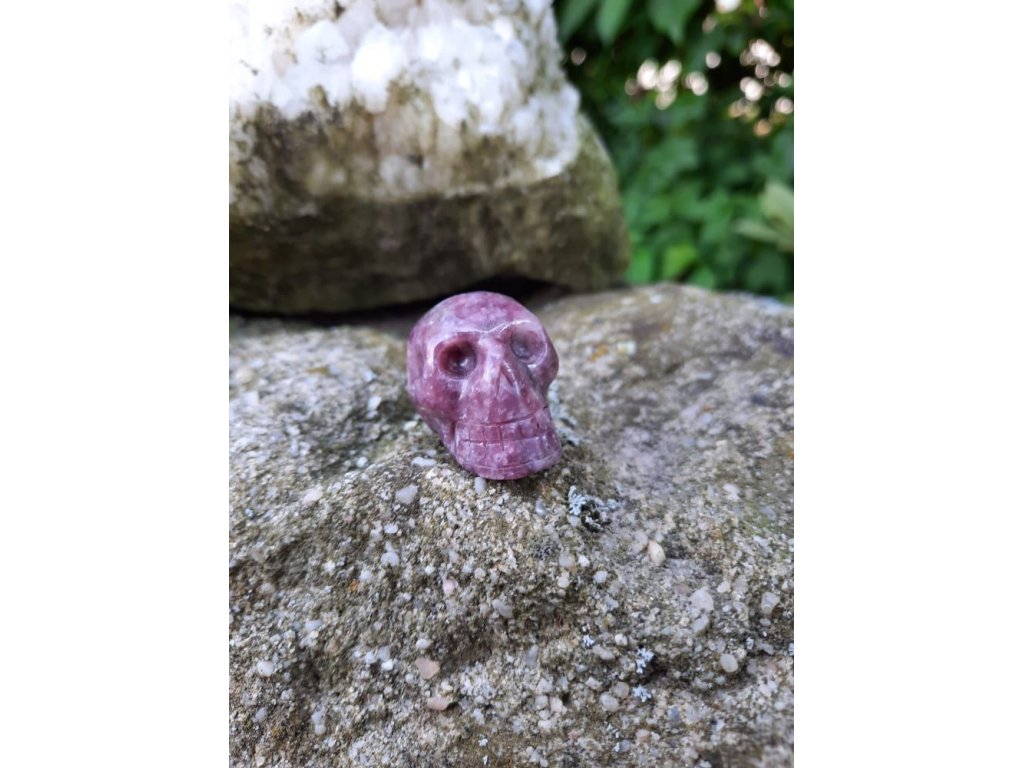 Lebka Lepidolite 2cm maly