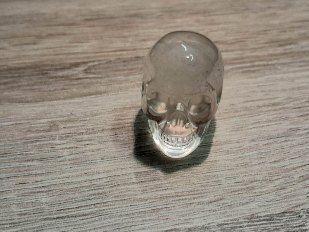 Crystal skull realistic baby 3,5cm