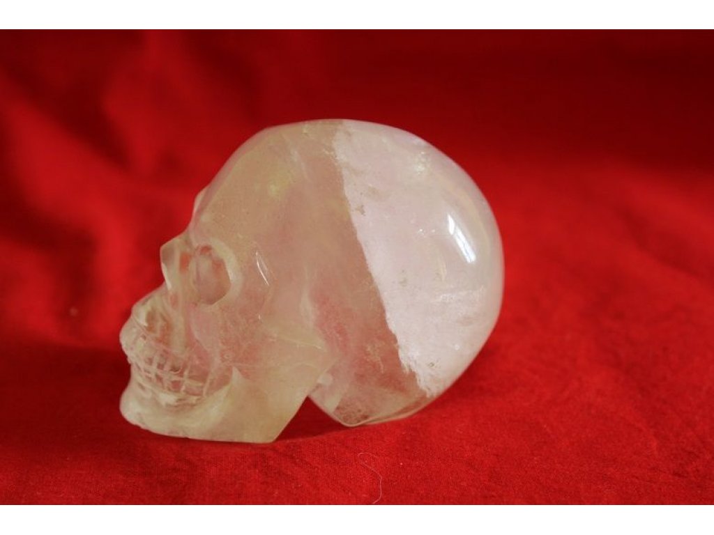 Crystal skull milk 7cm
