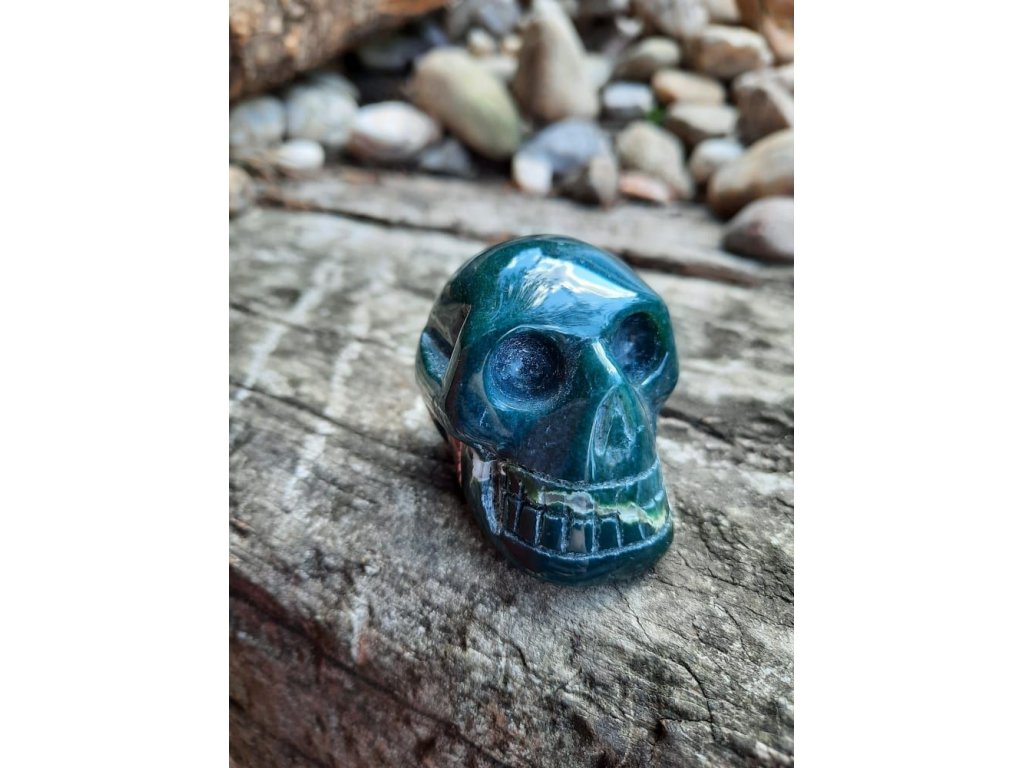 Skull Bloodstone /St.Stephen Stone 4,5cm